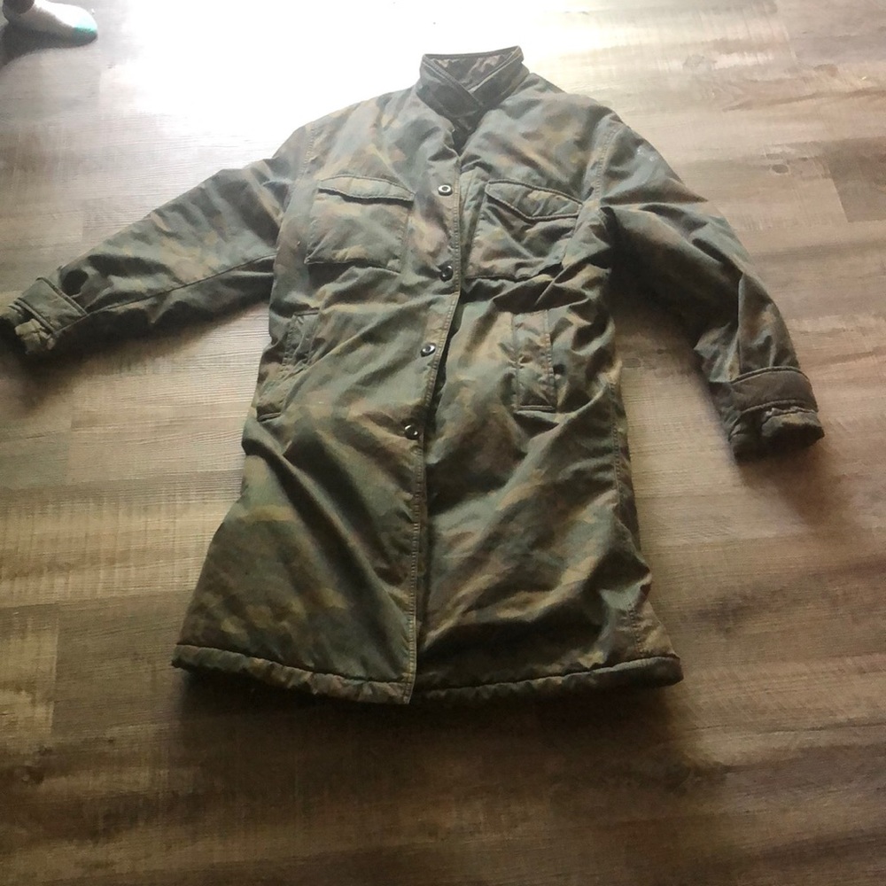 Yeezy Camo Trenchcoat